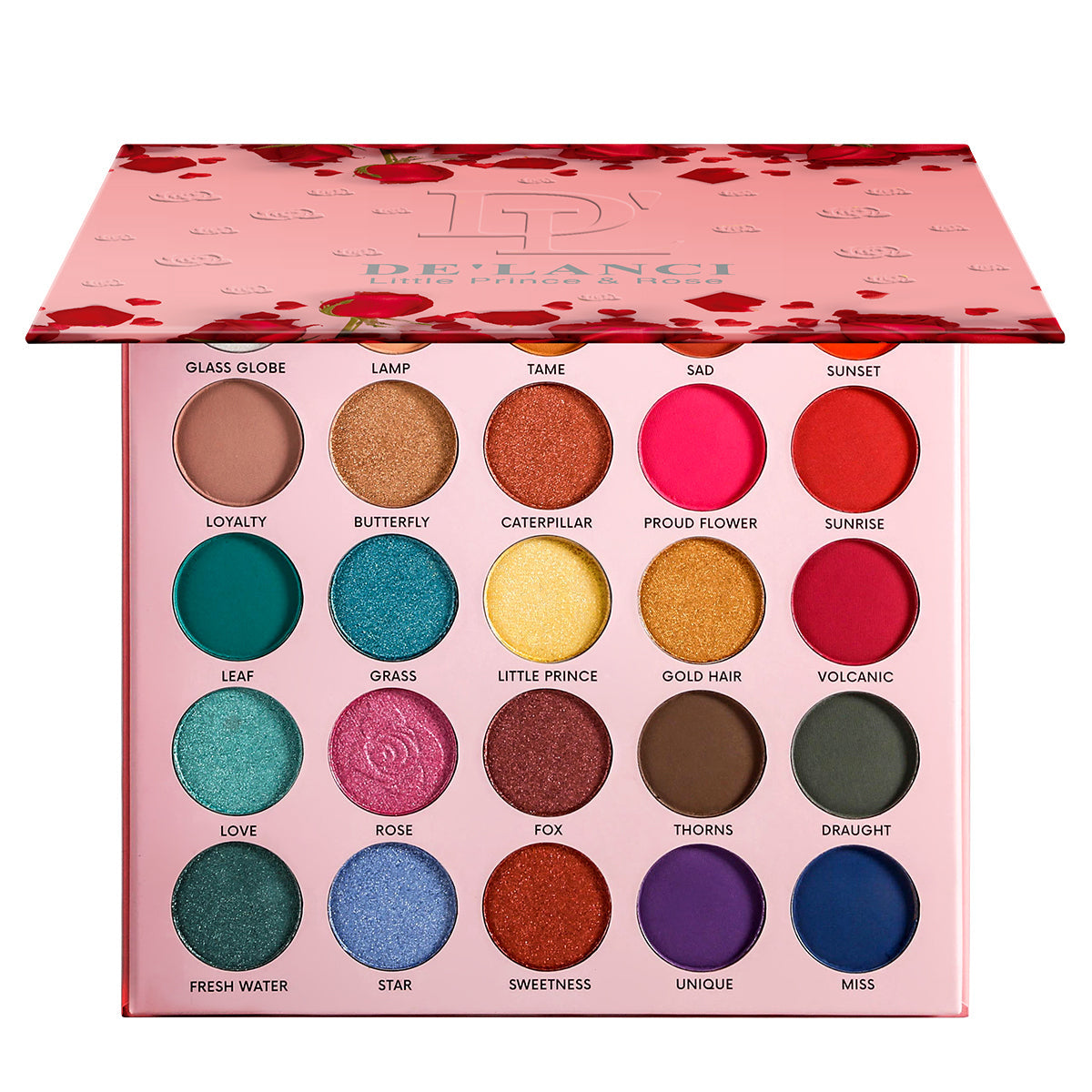 DE'LANCI Little Prince & Rose 25 Color Eye Shadow-DE'LANCI