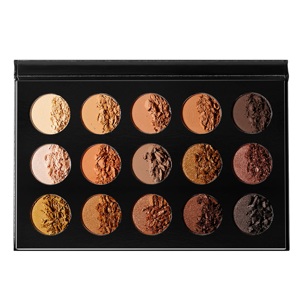 DE'LANCI 15 Color Nude Bronzed Eyeshadow Makeup Pallete