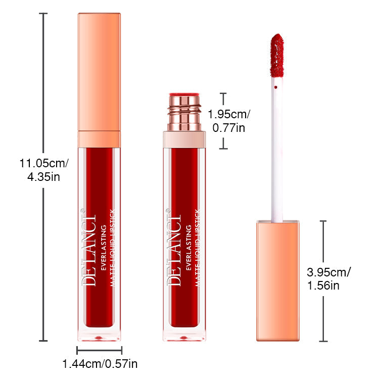 Everlasting Matte Liquid Lipstick Set Of 5 | DE’LANCI