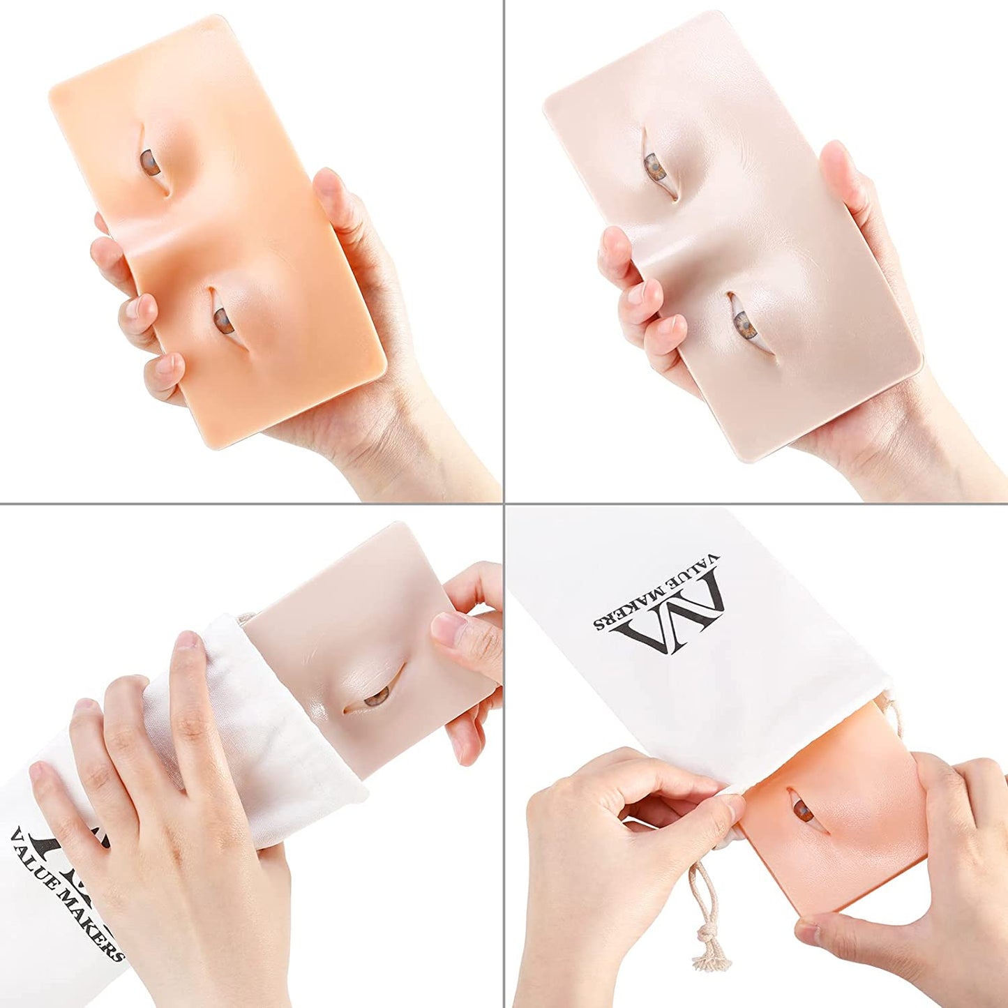 Makeup Practice Mask Face Board-DE'LANCI