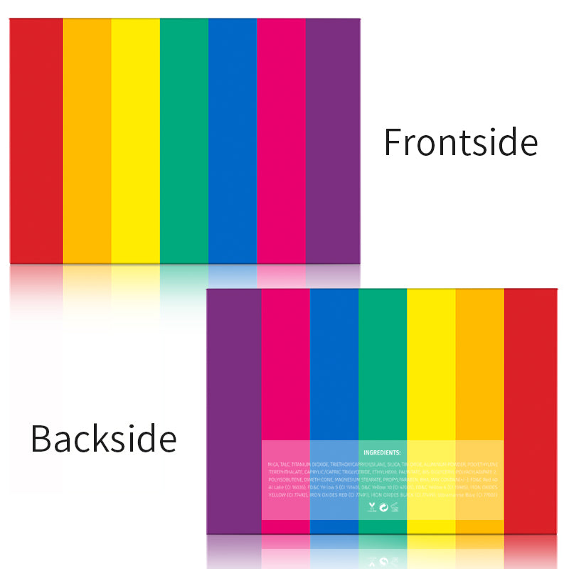 35 Color Travel With Rainbow Eyeshadow Palette-DE'LANCI