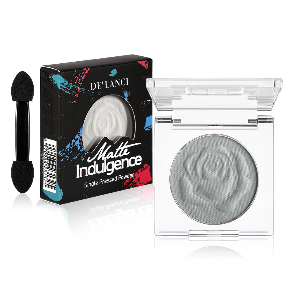 DE'LANCI Matte Single Eyeshadow #Silver Mist