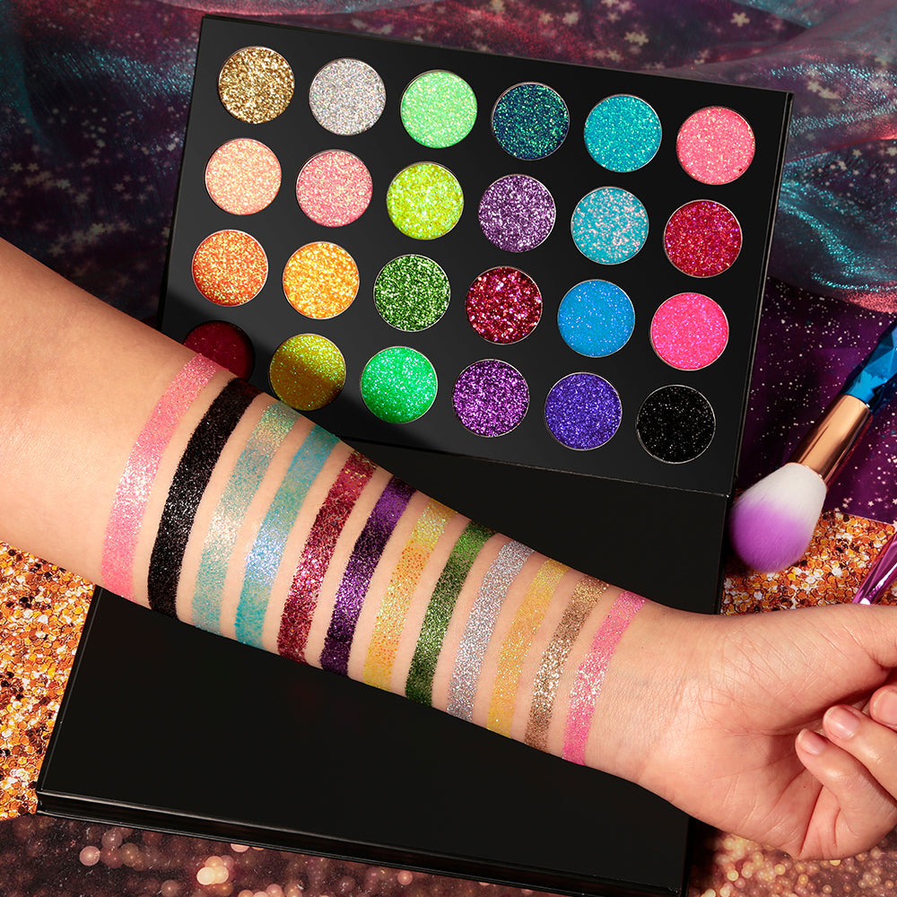 DE'LANCI Mysterious Queen 72 Color Eyeshadow Makeup Book-DE'LANCI