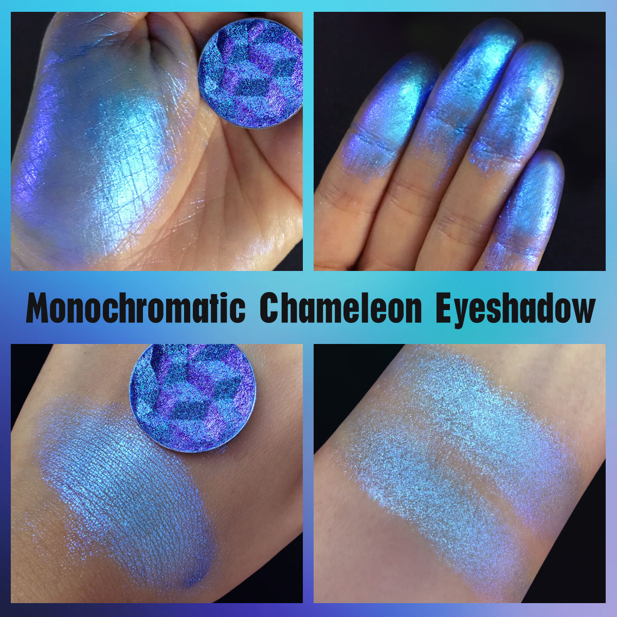 Monochromatic Chameleon Single Eyeshade-DE'LANCI