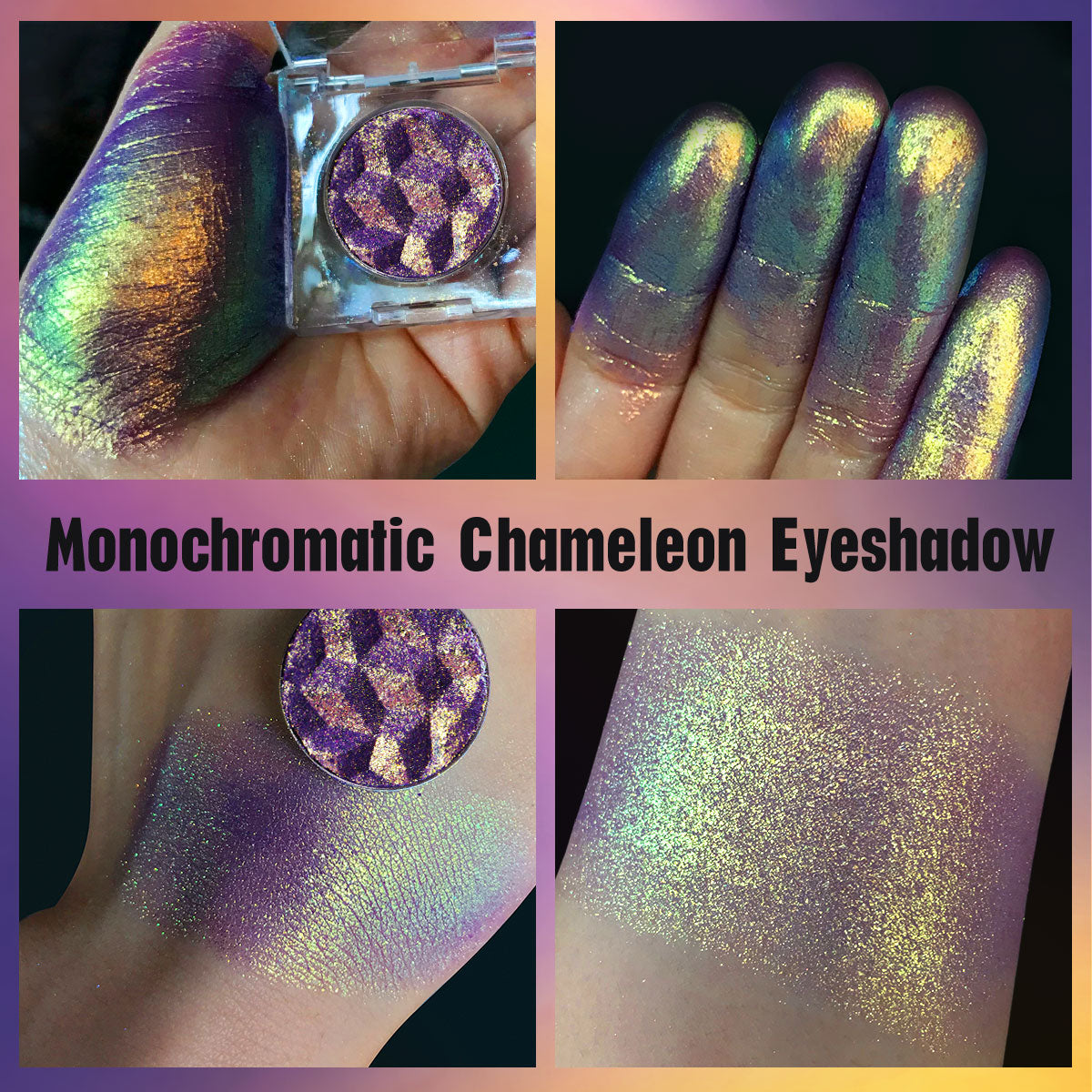 Monochromatic Chameleon Single Eyeshade-DE'LANCI