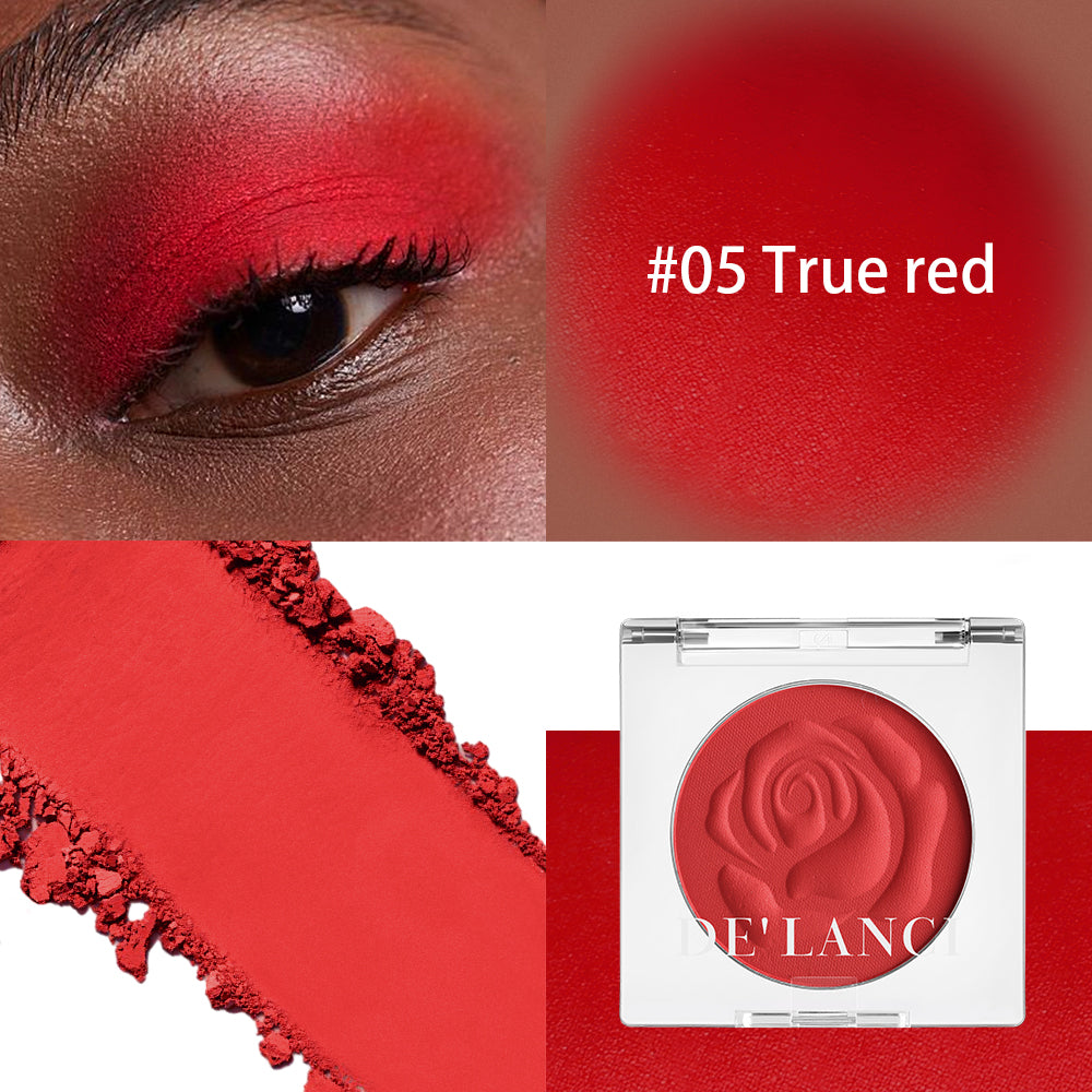 DE'LANCI Matte Single Eyeshadow #Crimson Flame