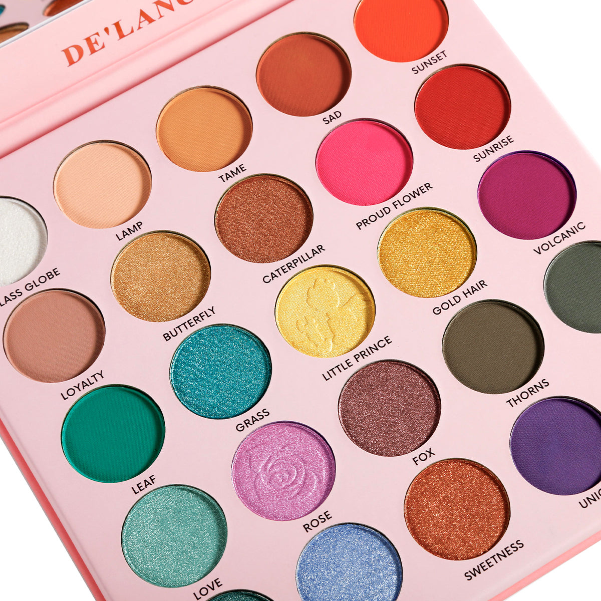 DE'LANCI Little Prince & Rose 25 Color Eye Shadow-DE'LANCI