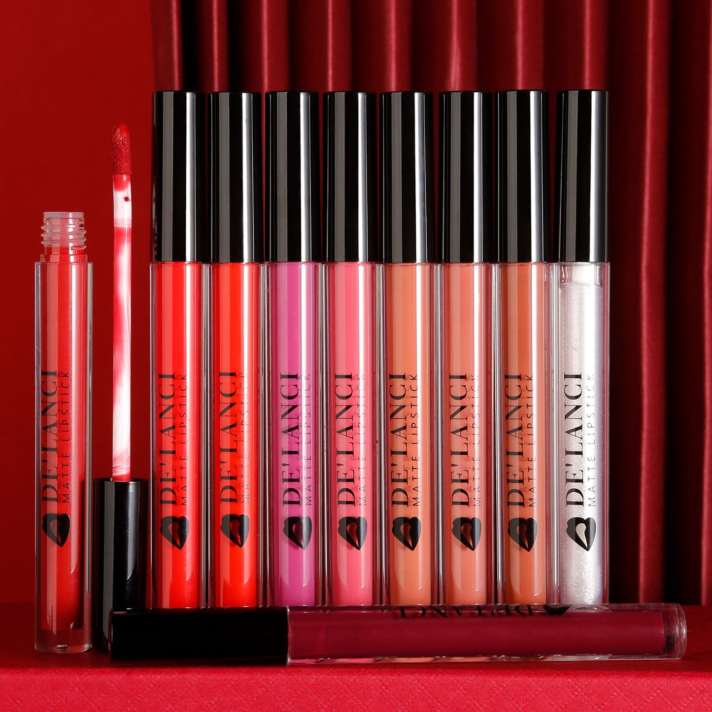 DE’LANCI Multicolor Aesthetics Matte Lipsticks-DE'LANCI