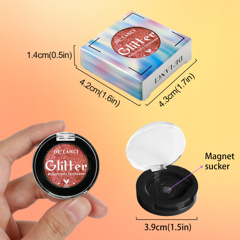DE'LANCI Rainbow Multichrome Chameleon Eyeshadow #5G Dream Wedding-DE'LANCI