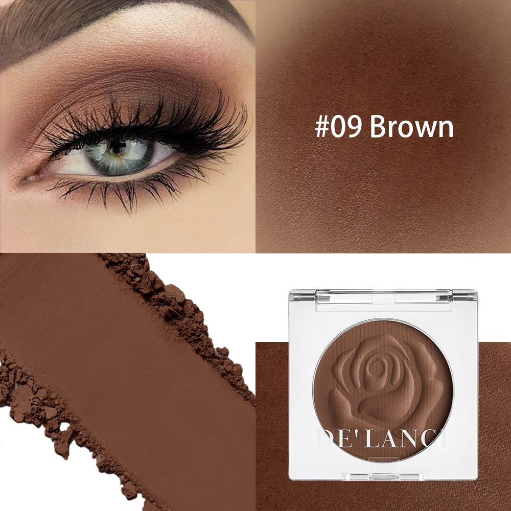DE'LANCI Matte Single Eyeshadow #Rich Espresso