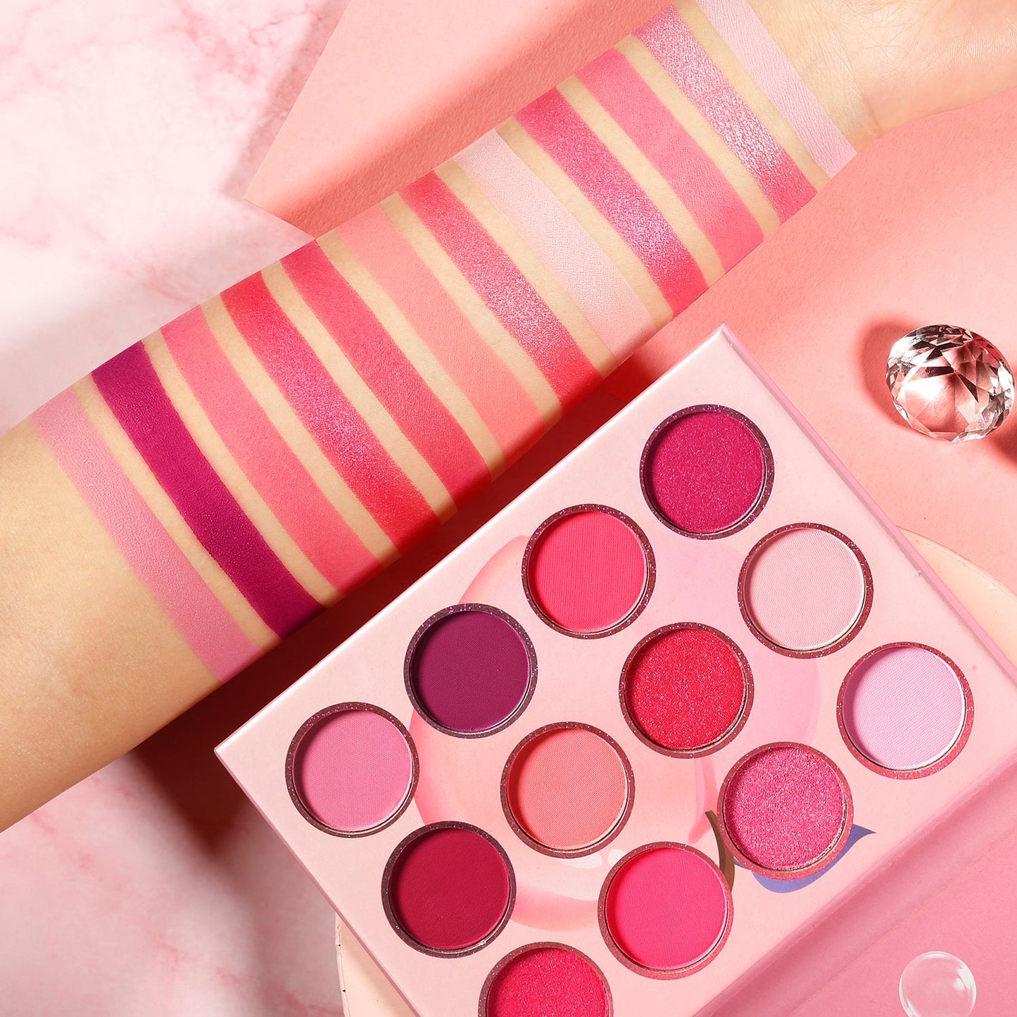 Mix Gift Set 5 in 1 Fruit Eyeshadow Palette DE’LANCI