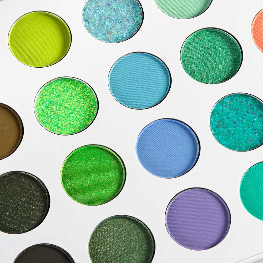 DE'LANCI 36 Color Beauty Blooming Double Pages Eyeshadow Palette-DE'LANCI