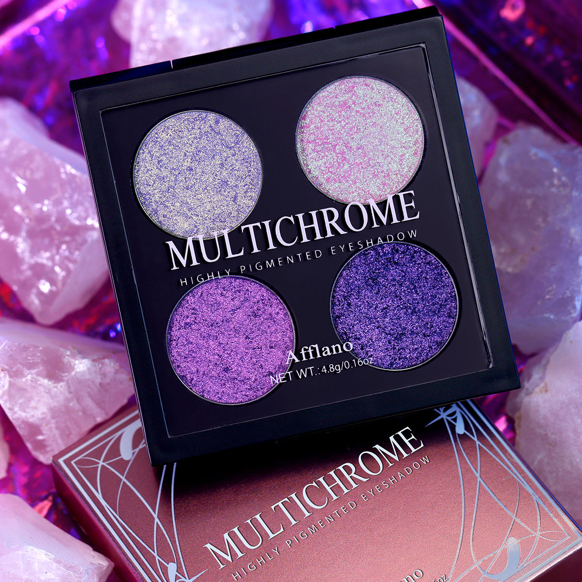 DE‘LANCI Customizable Four-color Multichrome Eyeshadow Palette-DE'LANCI