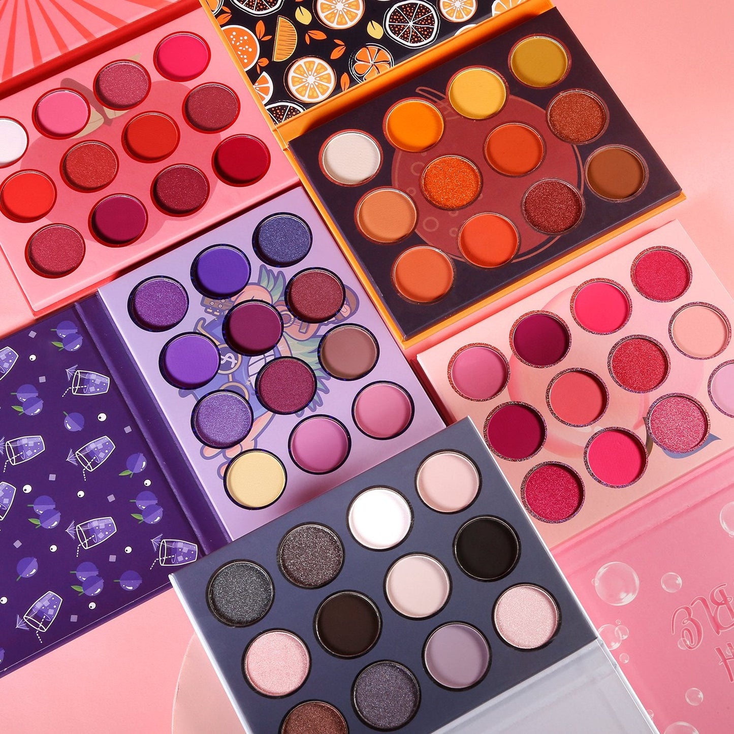 Mix Gift Set 5 in 1 Fruit Eyeshadow Palette DE’LANCI