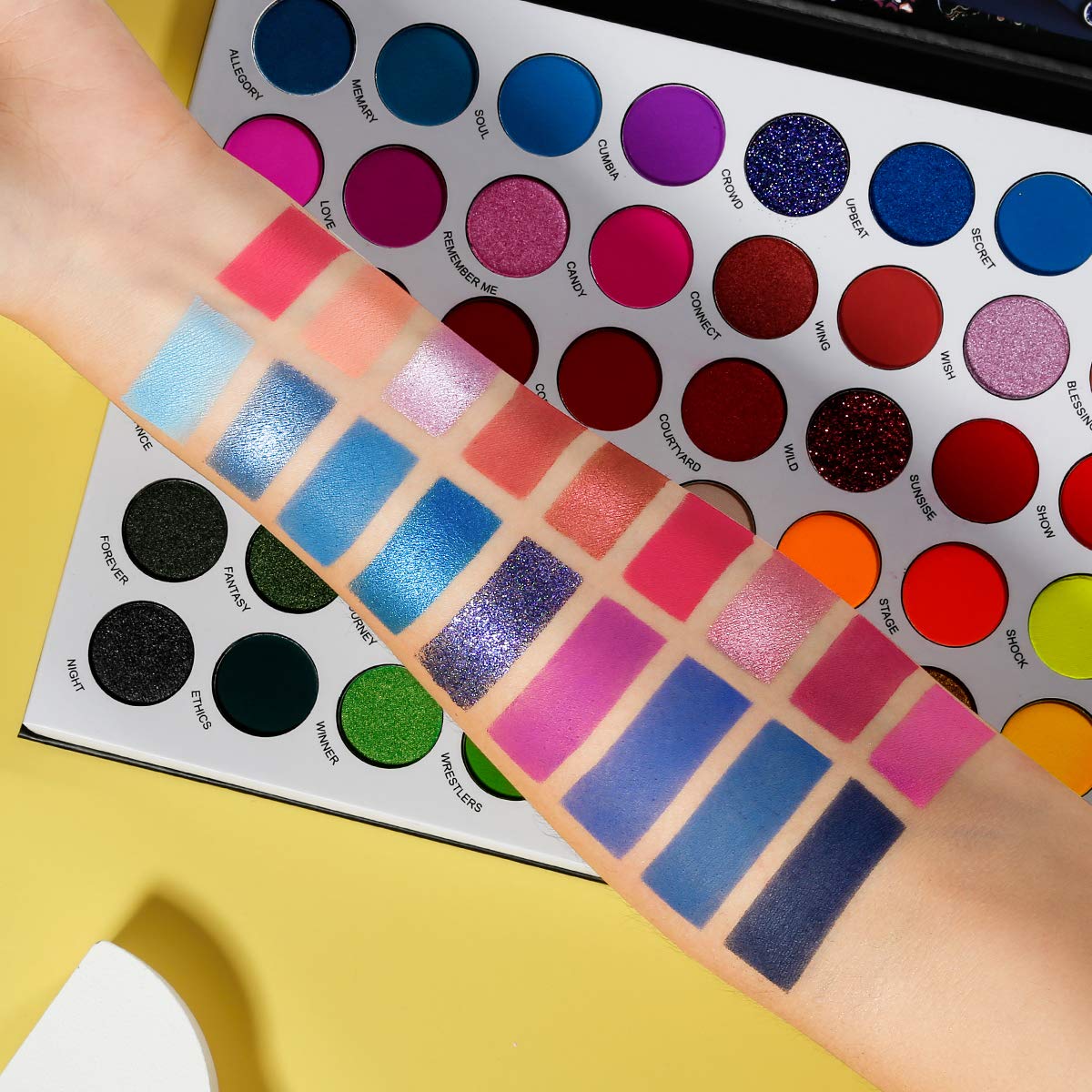 DE'LANCI 54 Colors La Catrina Palette For Pride Month