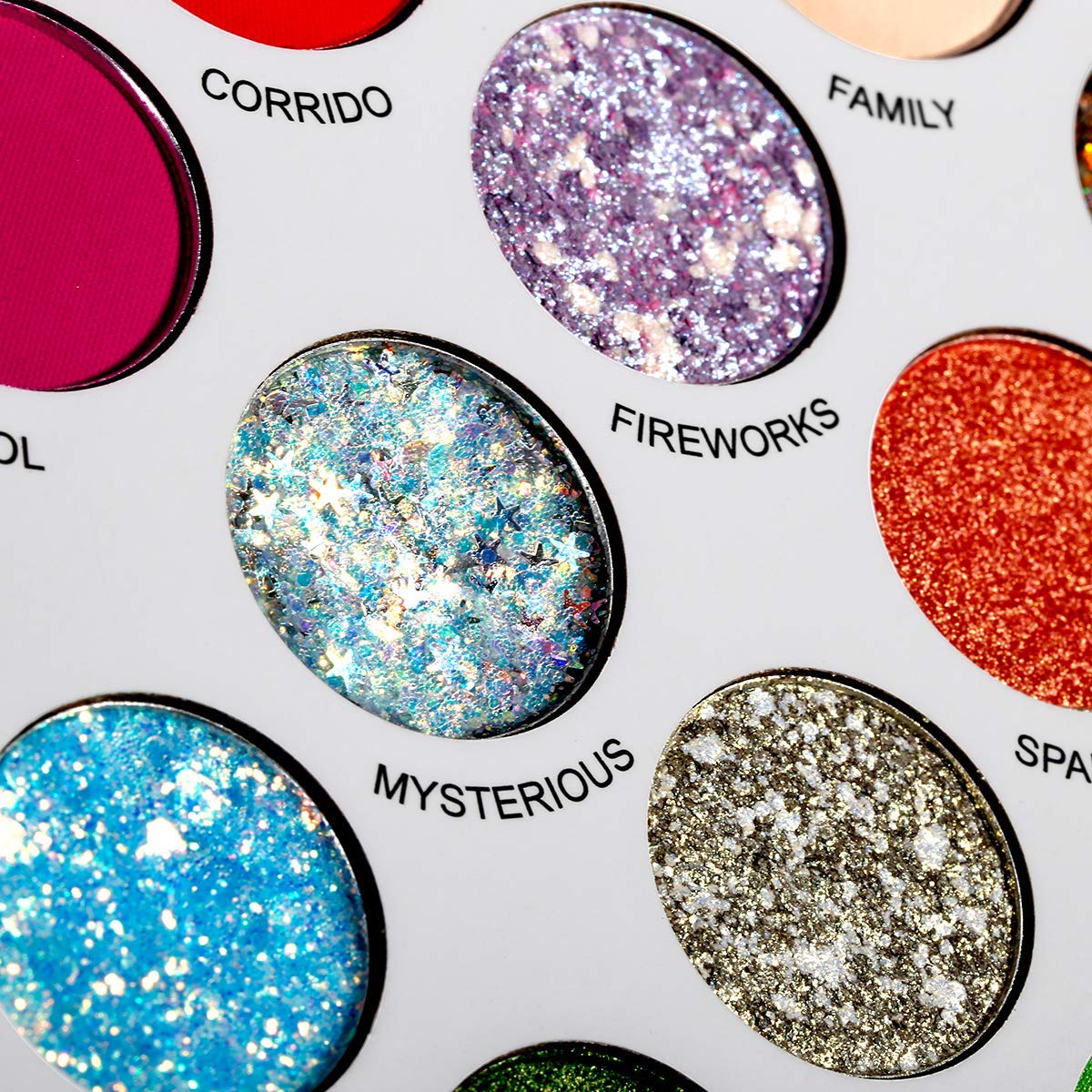 DE'LANCI 54 Colors La Catrina Palette For Pride Month