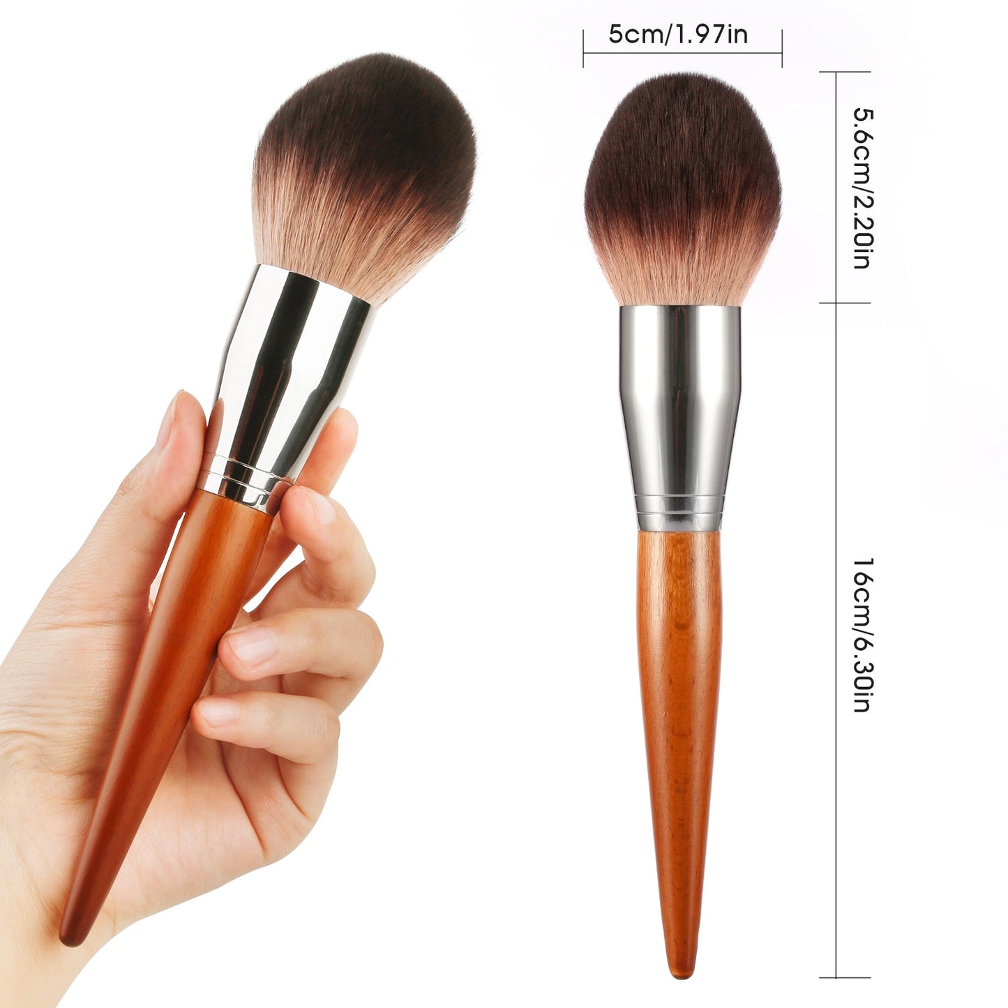 DE'LANCI KUNG FU Powder Brush-DE'LANCI