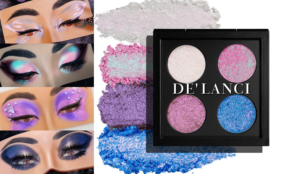 DE‘LANCI Love Sea Multichrome Eyeshadow palette-DE'LANCI
