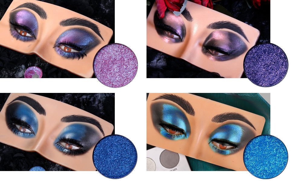 DE’LANCI Blue Enchantress Multichrome Eyeshadow palette