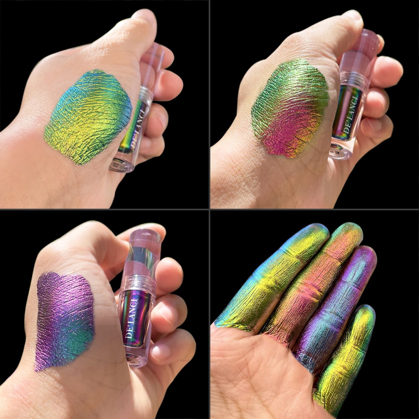 DE'LANCI Multichrome Chameleon Liquid Eyeshadow-DE'LANCI