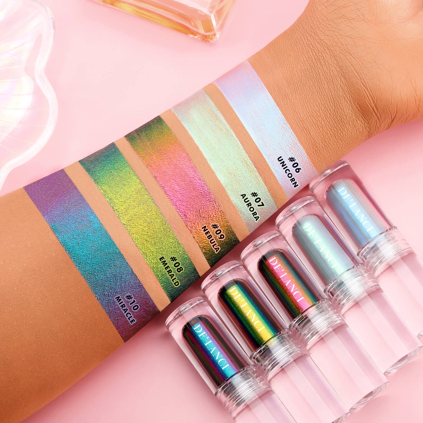 DE'LANCI Multichrome Chameleon Liquid Eyeshadow-DE'LANCI