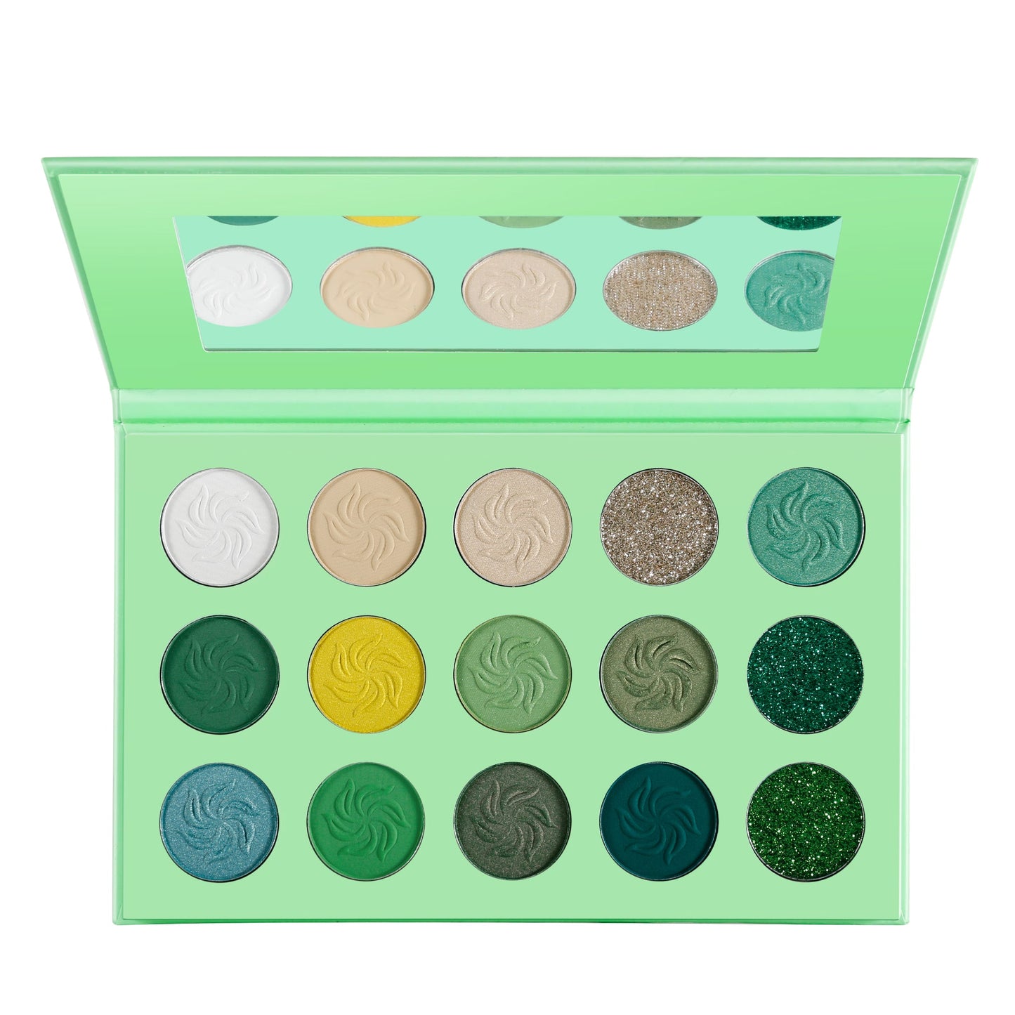 DE'LANCI Avocado Green Eyeshadow Palette 15 Color-DE'LANCI