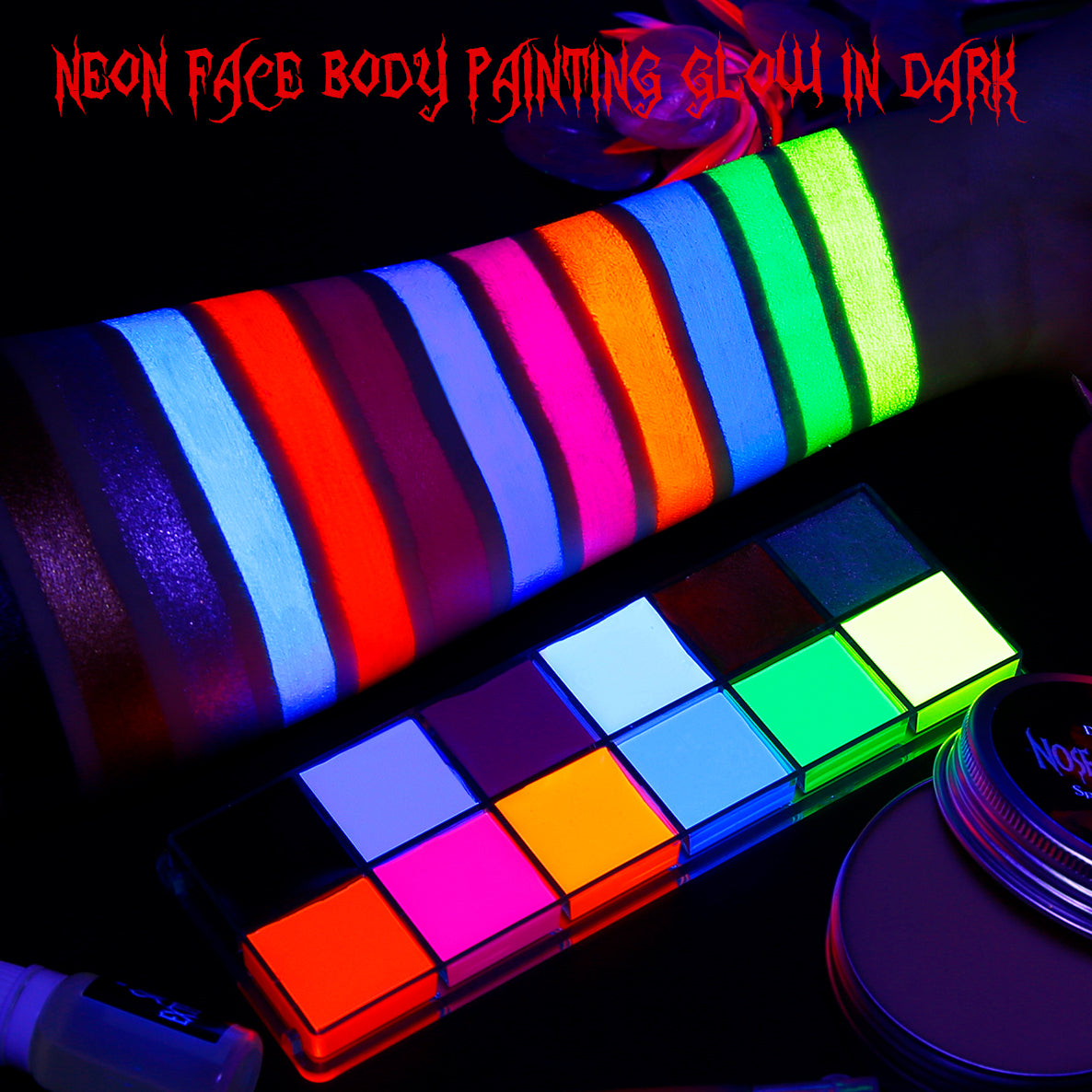 DE'LANCI Special Effects Stage Halloween Makeup Set-B