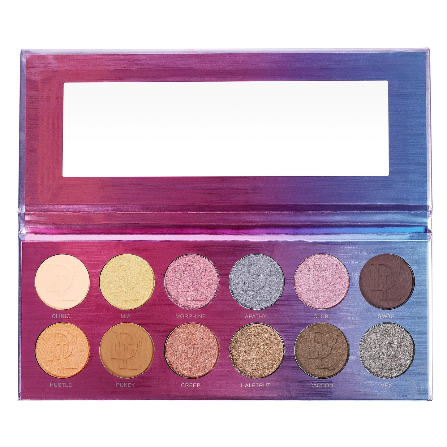 DE'LANCI 12 Color Purple Celibacy Eyeshadow Makeup Palette