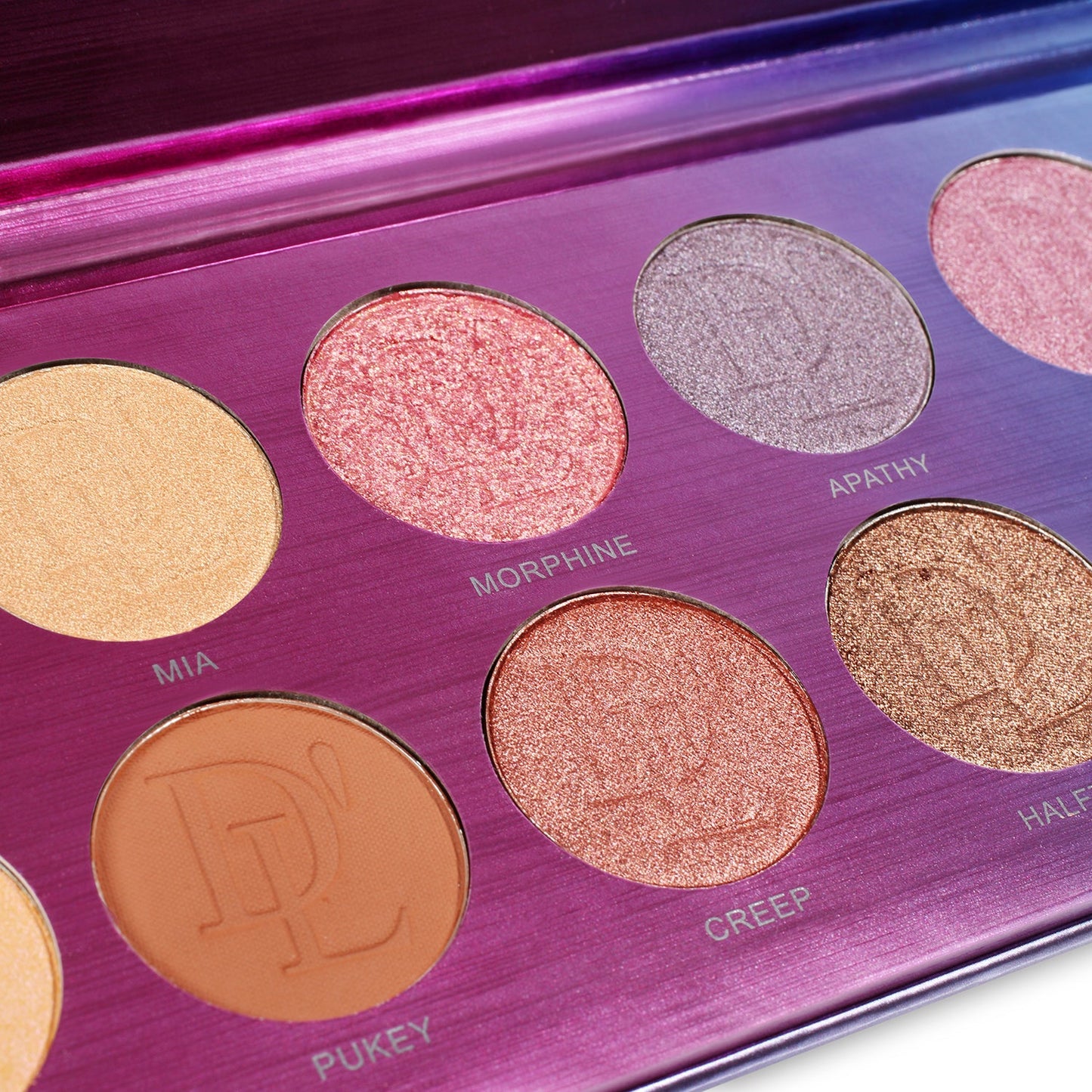 DE'LANCI 12 Color Purple Celibacy Eyeshadow Makeup Palette