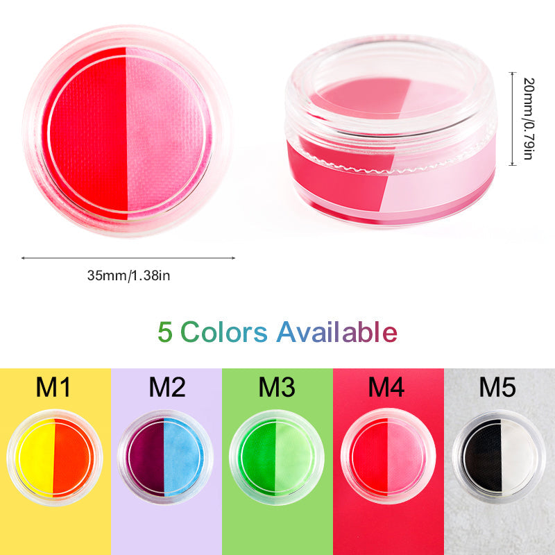 Face & Body Panit UV Split Cake Neon Body Painting Kit