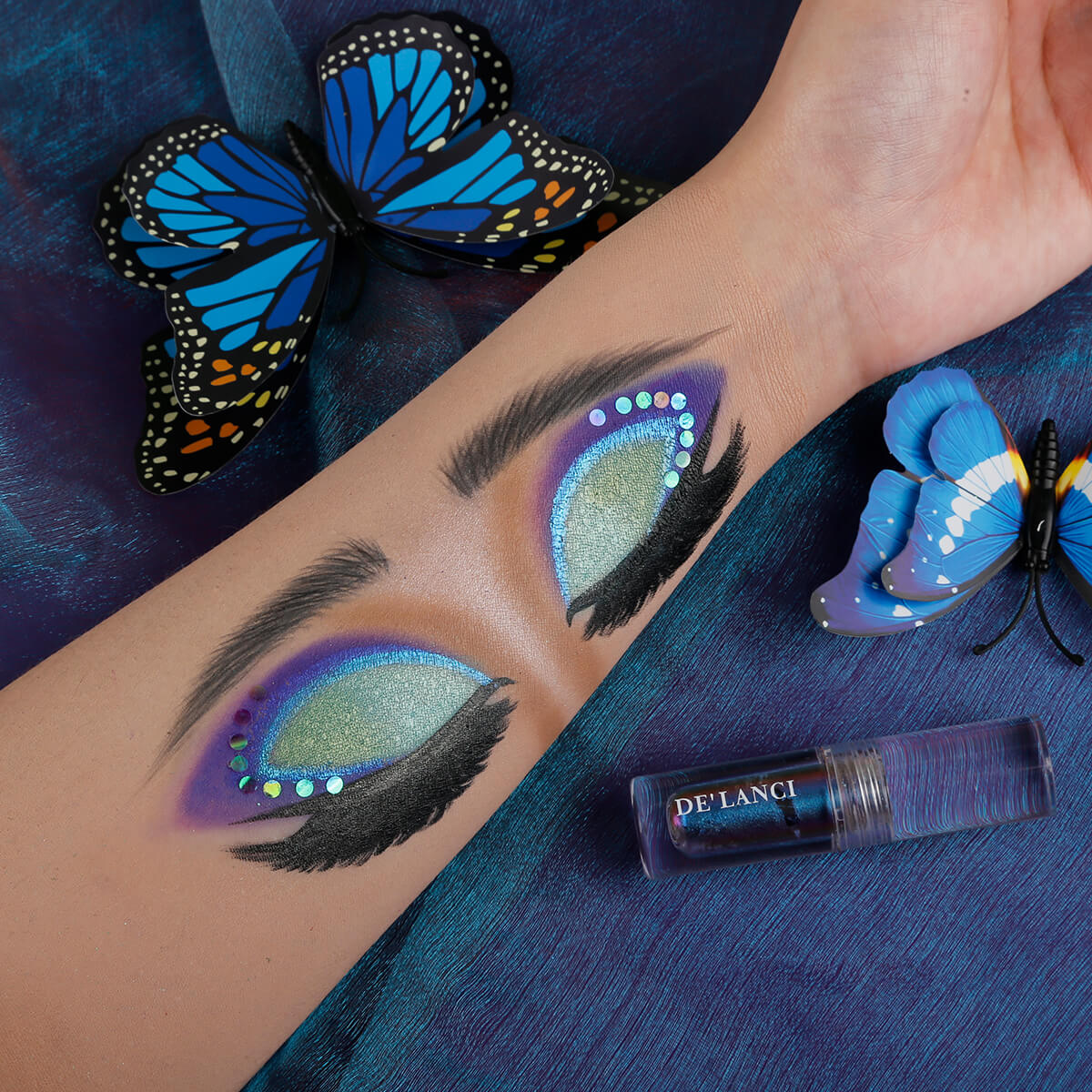 DE'LANCI Chameleon Liquid Glitter Eyeshadow-DE'LANCI