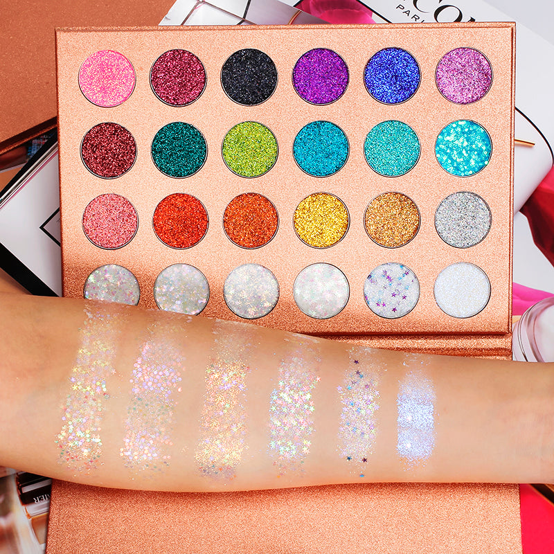 DE'LANCI Mermaid Glitter Palette-DE'LANCI