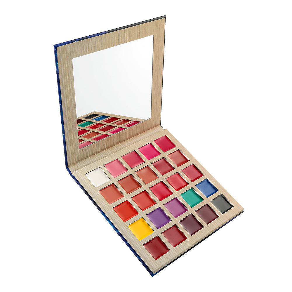 DE'LANCI 25 Color Matte Multi Shade Lip Palette-DE'LANCI