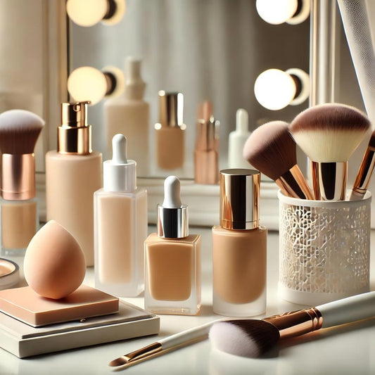 Achieving a Flawless Base with De'Lanci Foundations