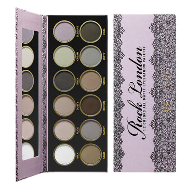 DE'LANCI Rock London 12 Colors All Matte Eyeshadow Palette