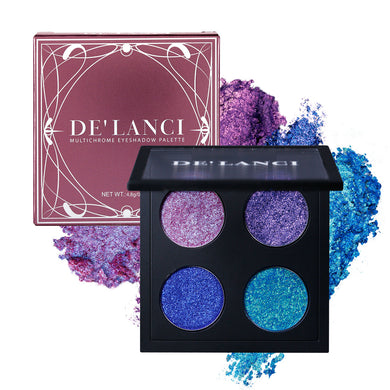 DE‘LANCI Customizable Four-color Multichrome Eyeshadow Palette-DE'LANCI