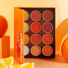 Load image into Gallery viewer, DE&#39;LANCI 12 Colors Sweet Orange Eyeshadow Palette-DE&#39;LANCI
