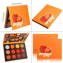 Load image into Gallery viewer, DE&#39;LANCI 12 Colors Sweet Orange Eyeshadow Palette-DE&#39;LANCI
