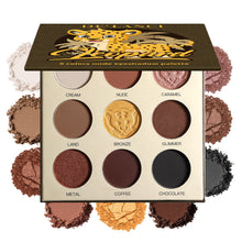 Load image into Gallery viewer, DE’LANCI 9 Colors Leopard Nude Eyeshadow Palette-DE&#39;LANCI
