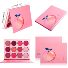 Load image into Gallery viewer, DE&#39;LANCI 12 Colors Pink Peach Eyeshadow Palette-DE&#39;LANCI
