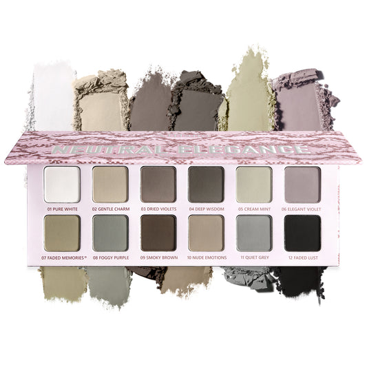 Afflano 12 Colors All Matte Eyeshadow Palette