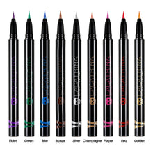 Load image into Gallery viewer, DE‘LANCI LA CATRINA 3 Color /set Glitter Liquid Eyeliner-DE&#39;LANCI
