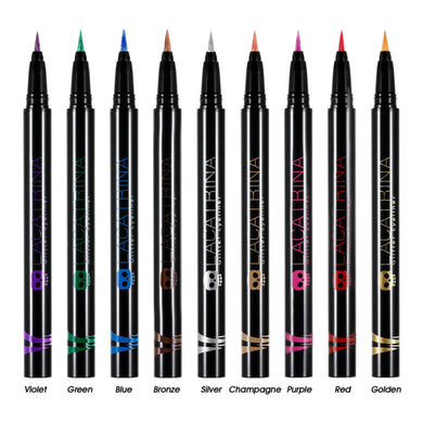 DE‘LANCI LA CATRINA 3 Color /set Glitter Liquid Eyeliner-DE'LANCI