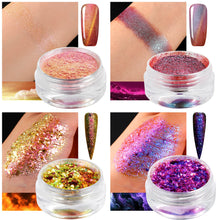 Load image into Gallery viewer, Chameleon Eyeshadow Flakes Powder Liquid Set-DE&#39;LANCI
