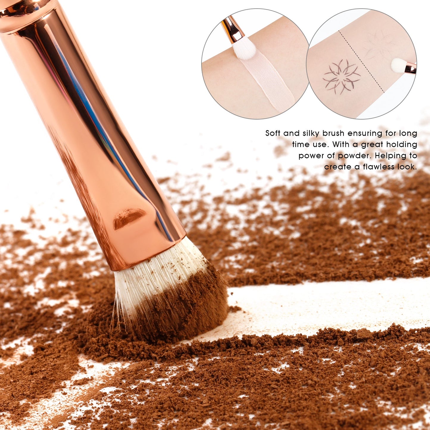 DE'LANCI Professional Concealer Brush-DE'LANCI