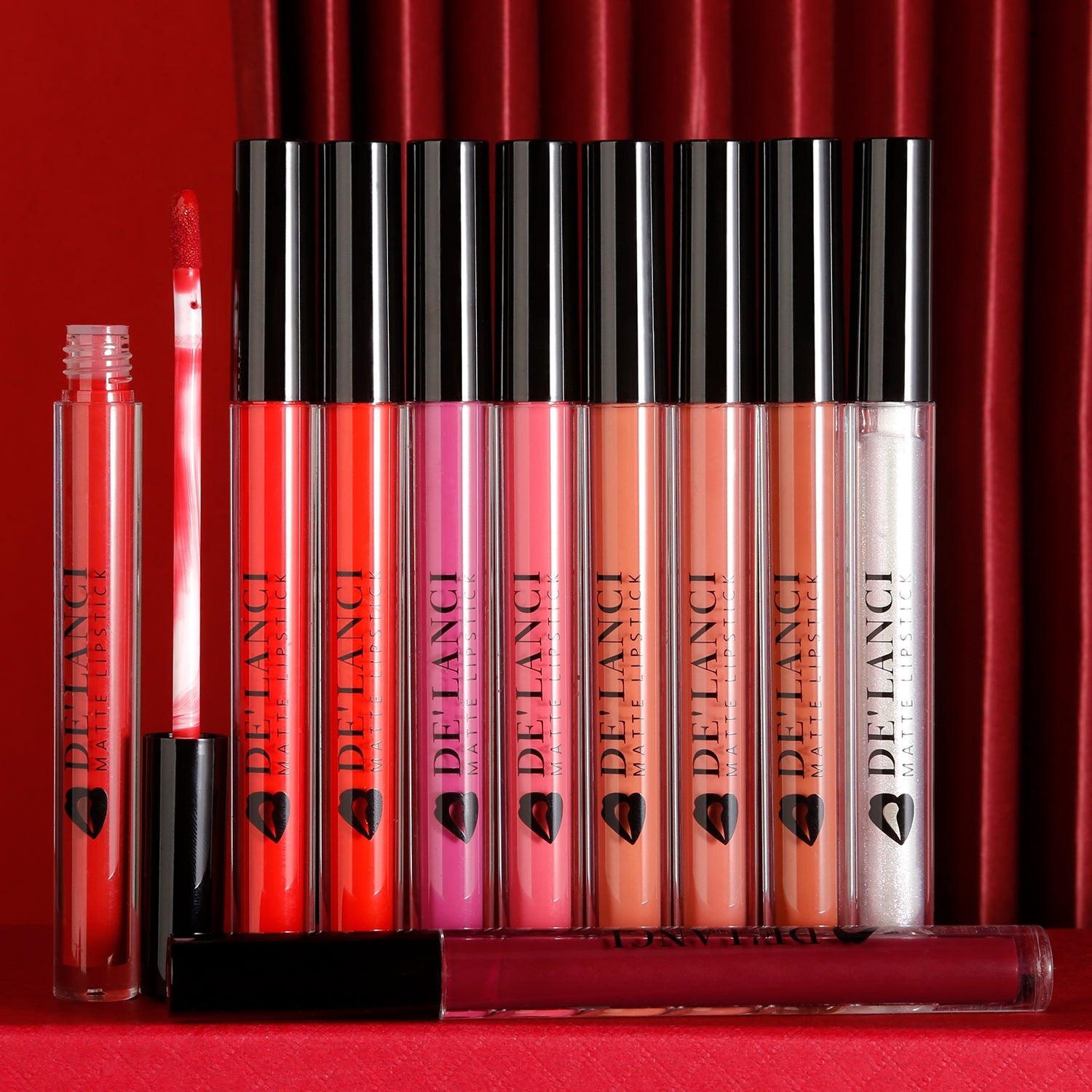 DE’LANCI Multicolor Aesthetics Matte Lipsticks-DE'LANCI