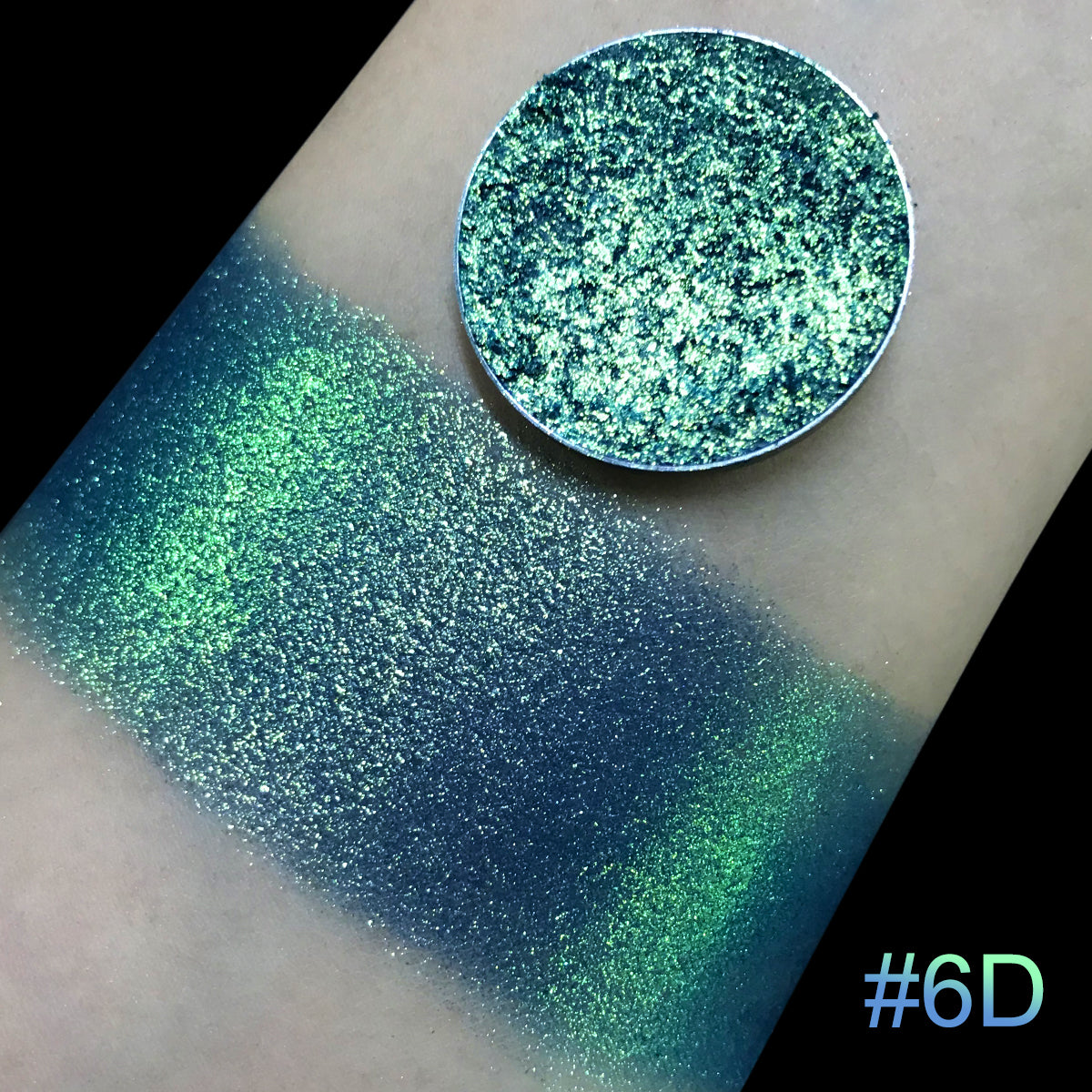 DE'LANCI Rainbow Multichrome Chameleon Eyeshadow #6D