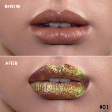 Load image into Gallery viewer, Chameleon Glitter Lip Gloss - 01 Green wonderland-DE&#39;LANCI
