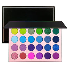 Load image into Gallery viewer, DE&#39;LANCI Glaze Sandrlarm NEW PURPLE BLUE EYESHADOW PALETTE-24 COLOR-DE&#39;LANCI
