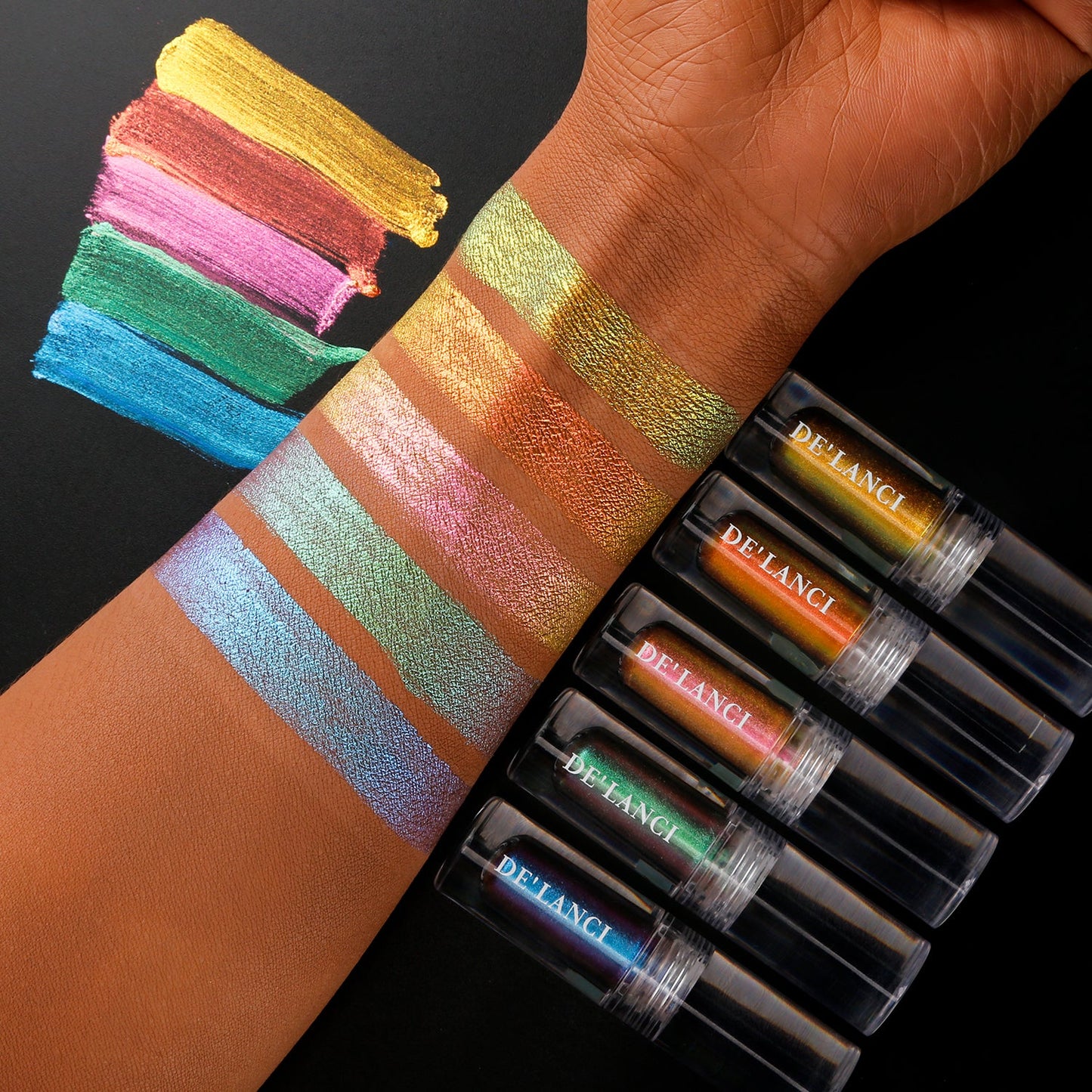 DE'LANCI Chameleon Liquid Glitter Eyeshadow-DE'LANCI